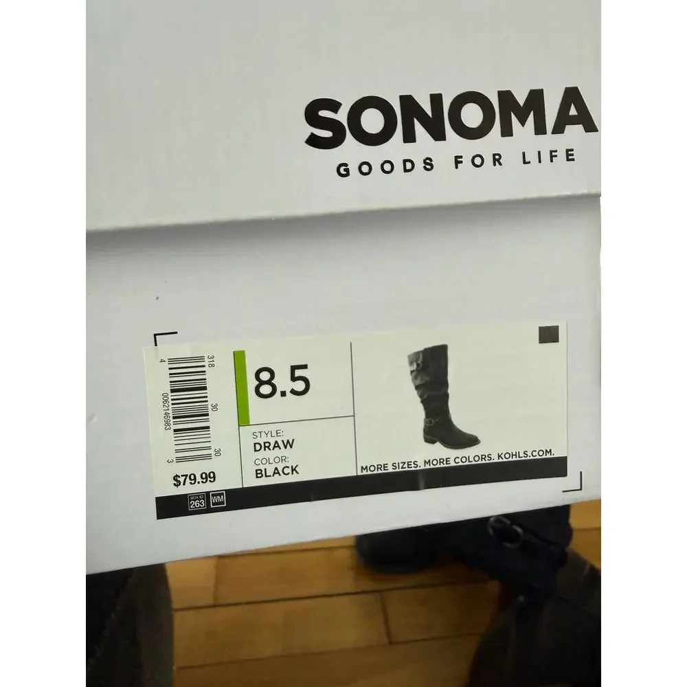 NIB Sonoma tall black boots‎